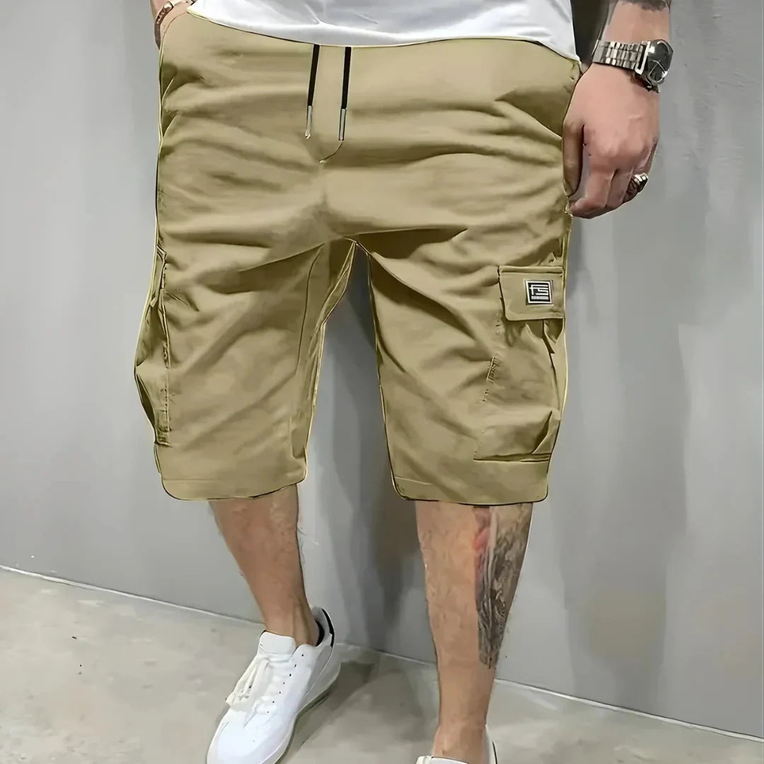 Slanted Pocket Shorts 4