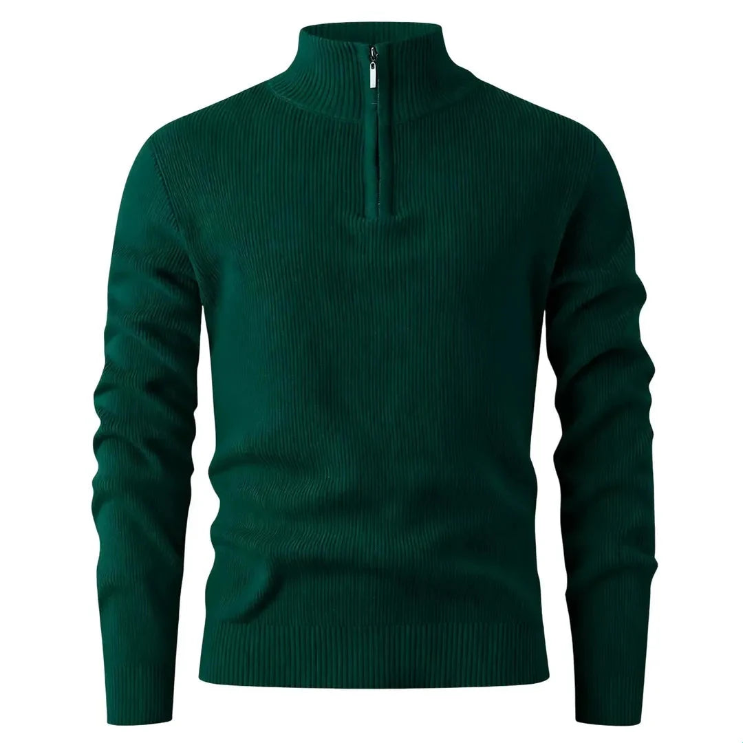 Halden Quarter Zip Knit Sweater