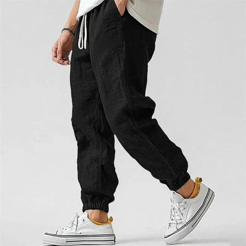 Linen joggers img 03