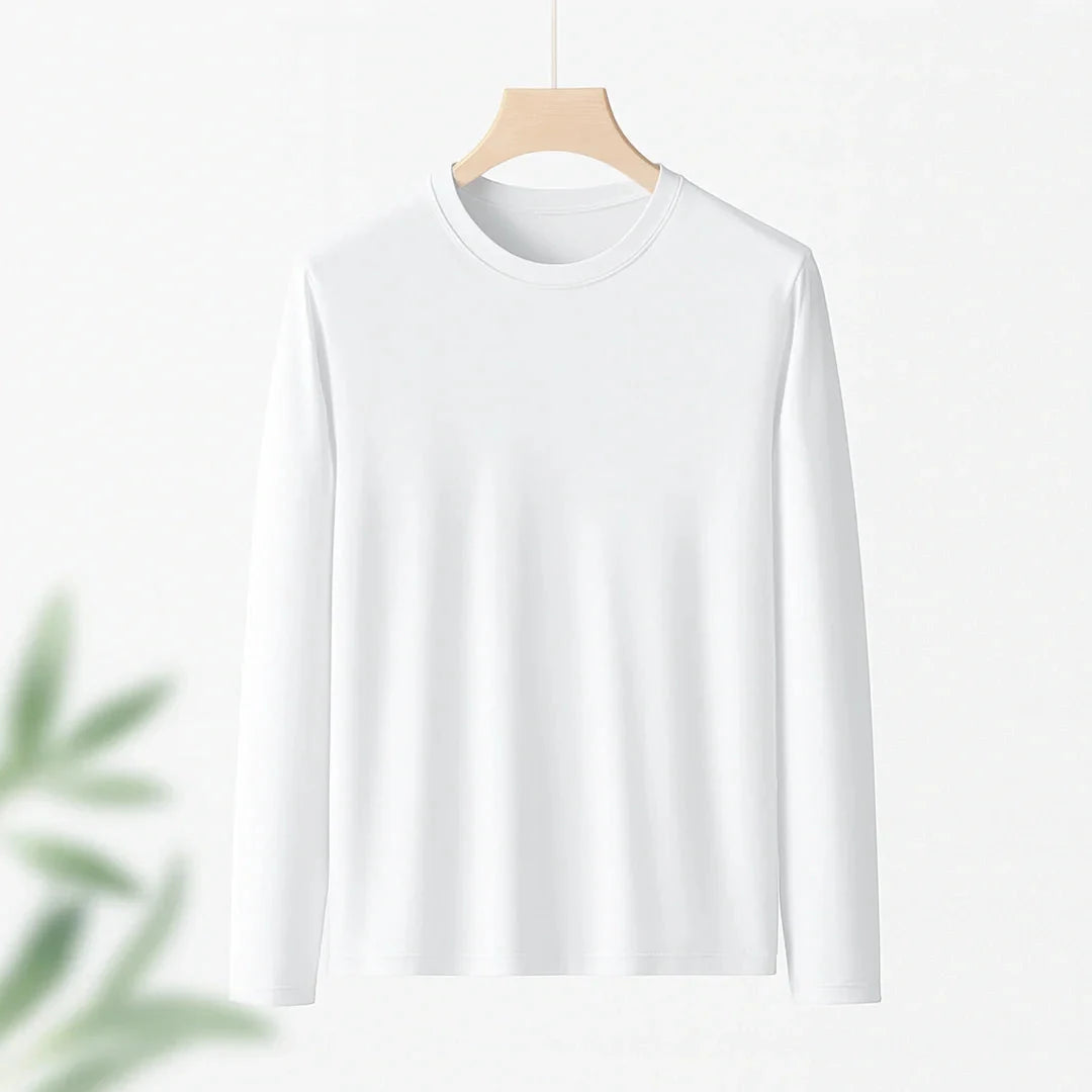 Men’s Premium Lenzing Modal Long Sleeve Tee – Comfort, Style & Lightness