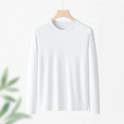 Men’s Premium Lenzing Modal Long Sleeve Tee – Comfort, Style & Lightness