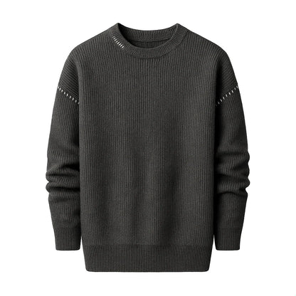 MetroEase Knit Crew Sweater – Effortless Warmth & Modern Simplicity