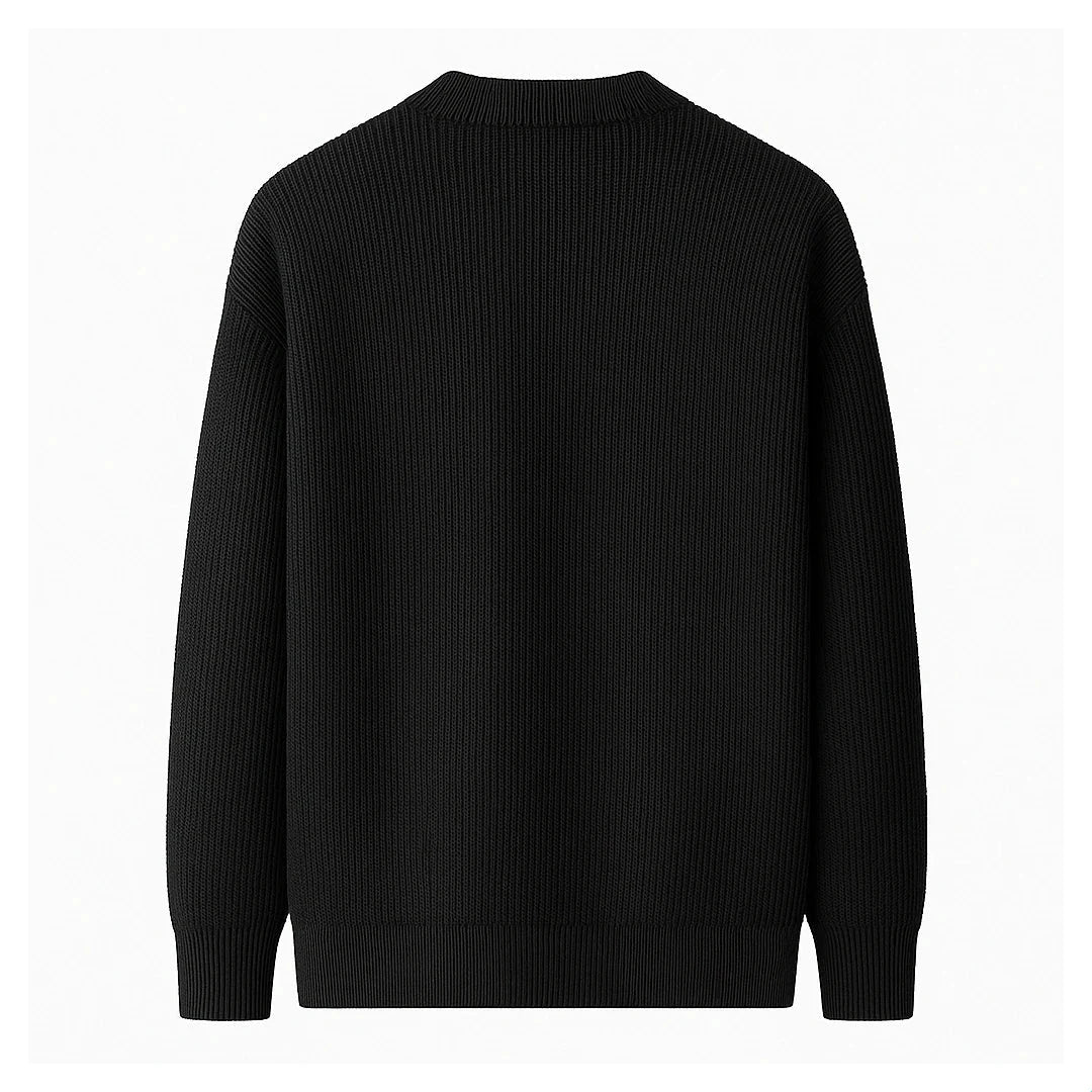 MetroEase Knit Crew Sweater – Effortless Warmth & Modern Simplicity