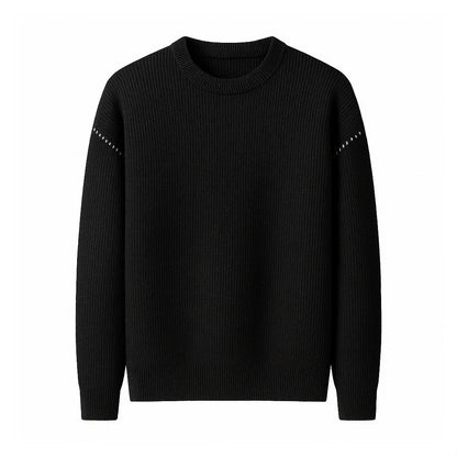 MetroEase Knit Crew Sweater – Effortless Warmth & Modern Simplicity