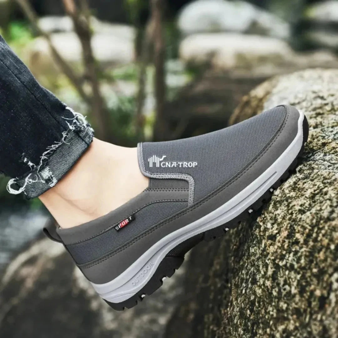 MetroFlow Comfort Slip-On Shoes + Free Premium Insole