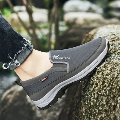 MetroFlow Comfort Slip-On Shoes + Free Premium Insole