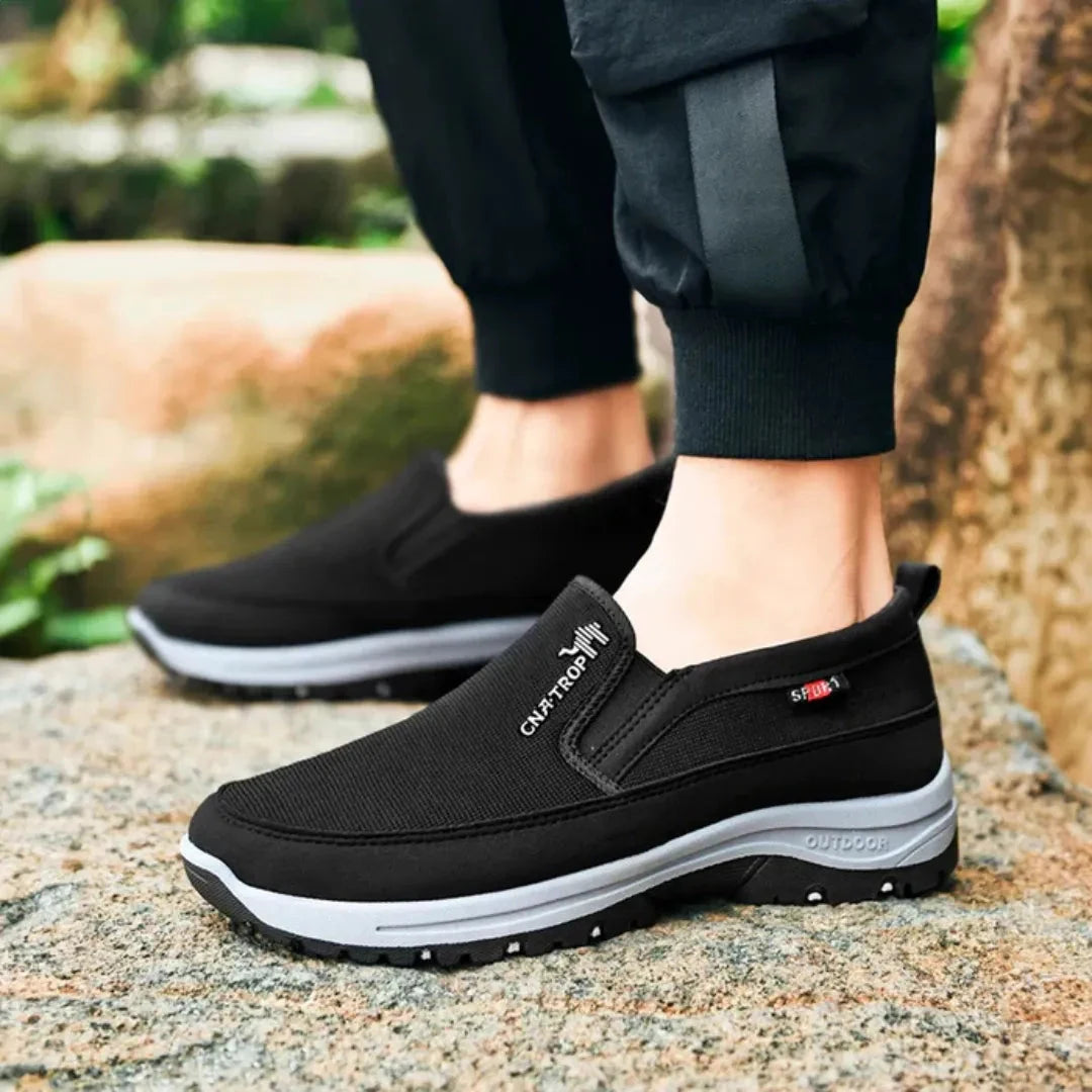 MetroFlow Comfort Slip-On Shoes + Free Premium Insole