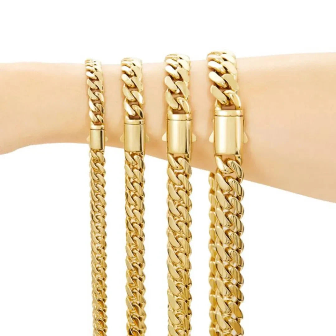 Minimal Cuban Style Link Chain