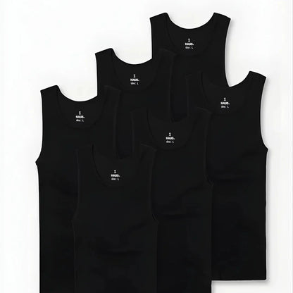 Premium Ultra-Soft Fitted Tank Top 3-Pack Bundle