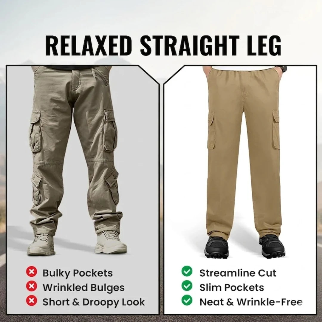 Ultra Comfort Flex-Fit Cargo Pants - 70% OFF TODAY + Free Shipping