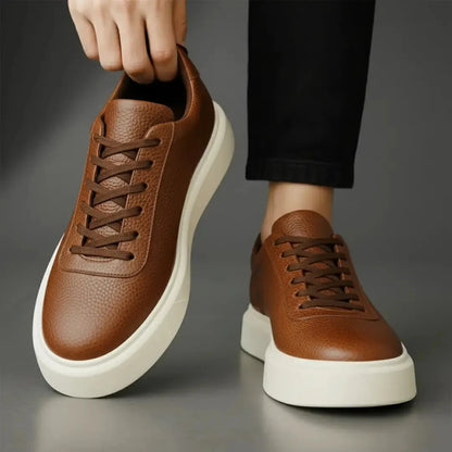 Wembley Classic Leather Sneakers + Free Premium Insole