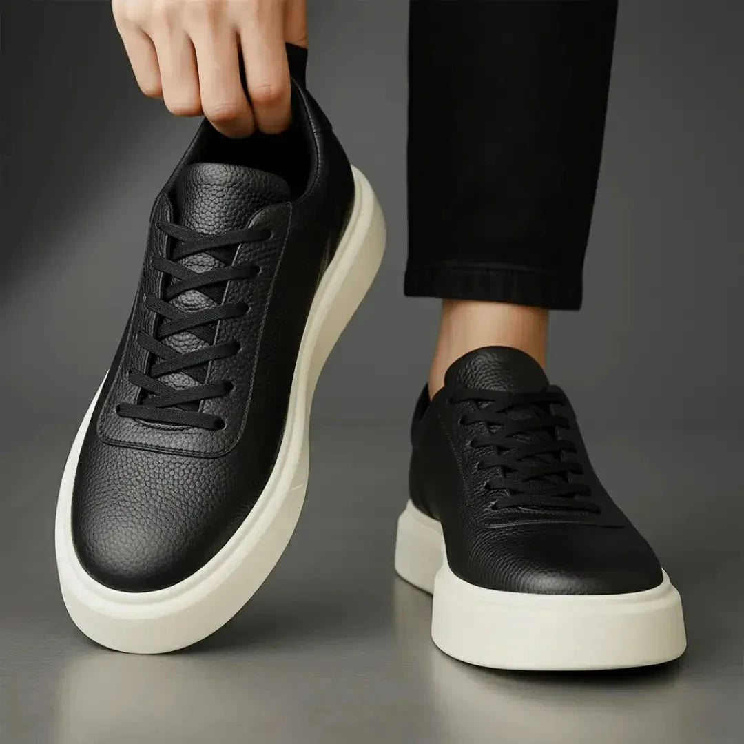 Wembley Classic Leather Sneakers + Free Premium Insole