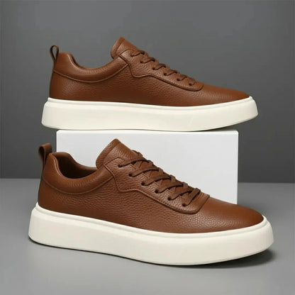 Wembley Classic Leather Sneakers + Free Premium Insole