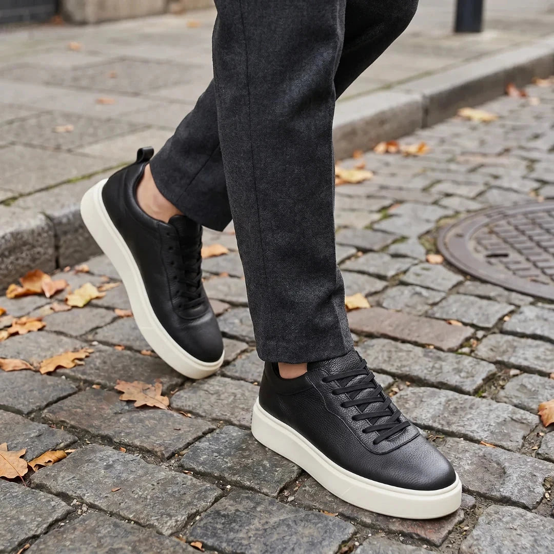 Wembley Classic Leather Sneakers + Free Premium Insole