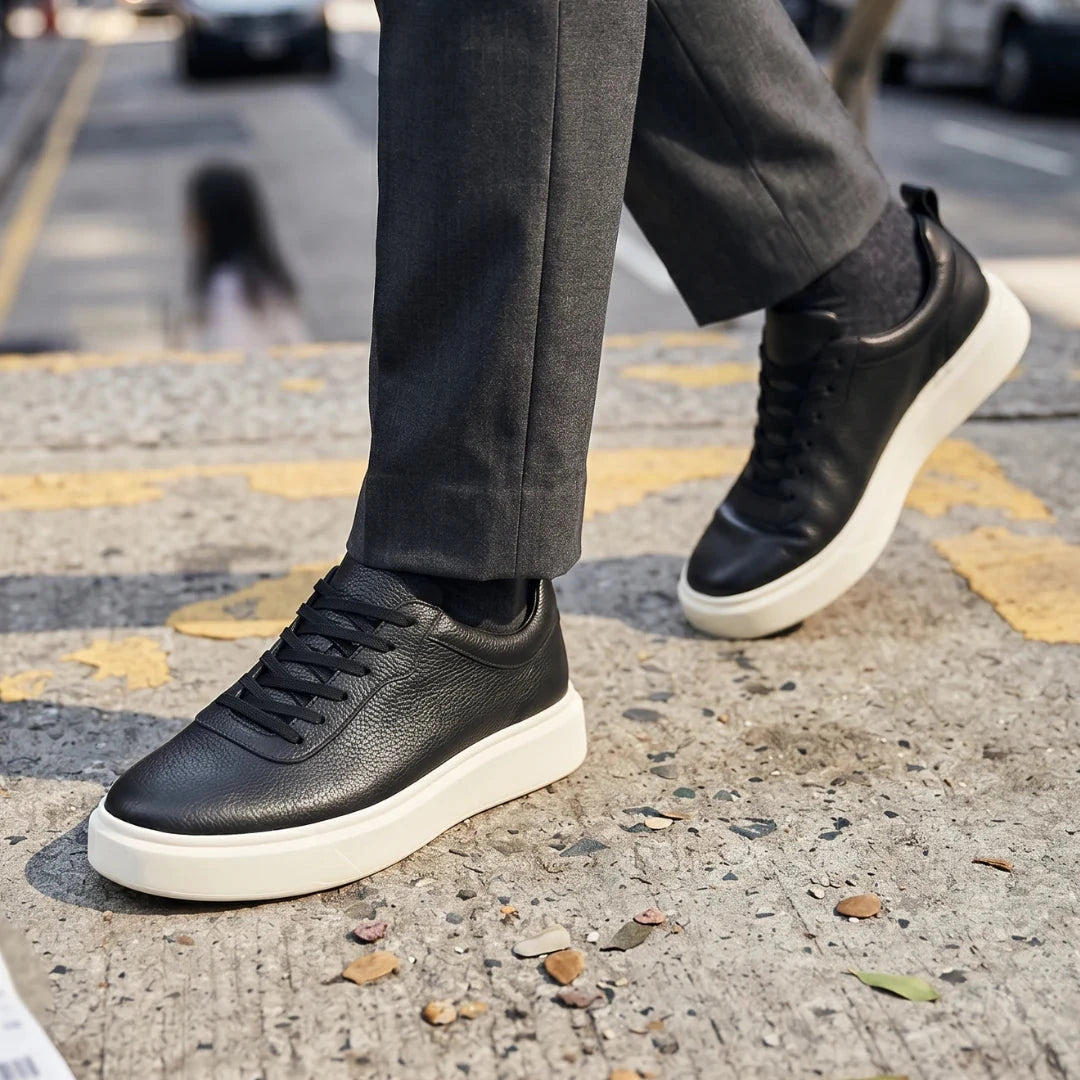Wembley Classic Leather Sneakers + Free Premium Insole