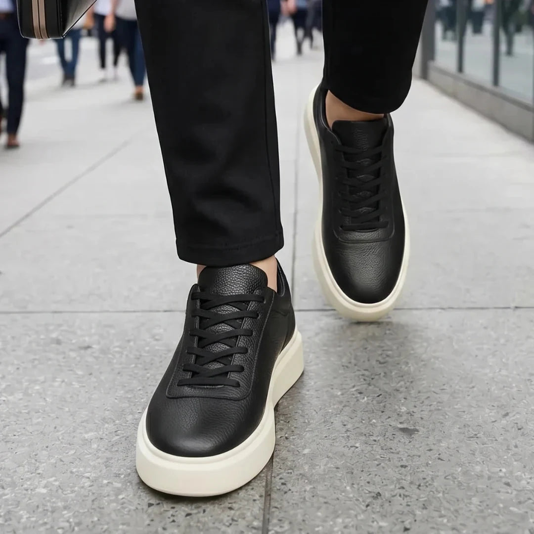 Wembley Classic Leather Sneakers + Free Premium Insole