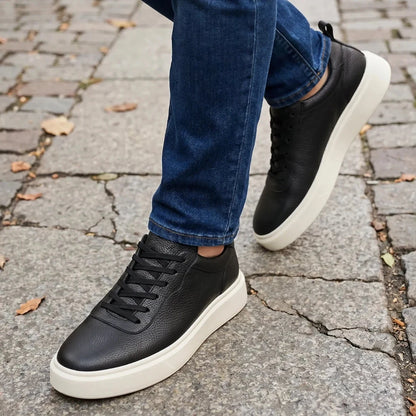 Wembley Classic Leather Sneakers + Free Premium Insole