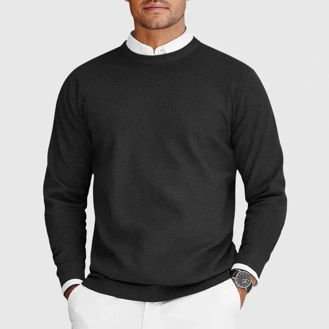 Wexford Knit Crew - Balanced Warmth, Modern Ease