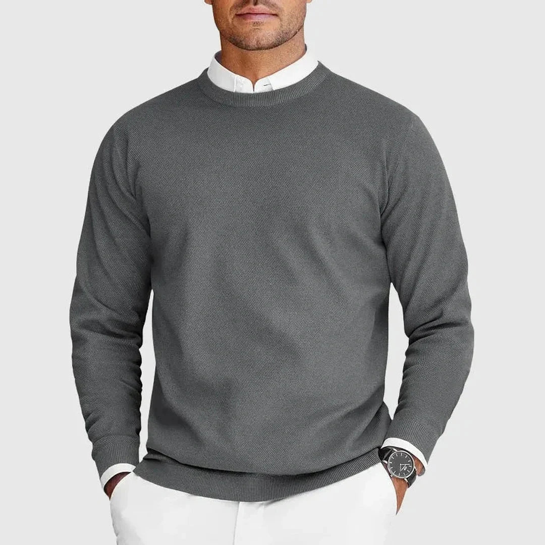 Wexford Knit Crew - Balanced Warmth, Modern Ease